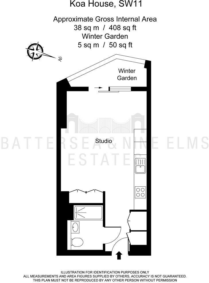 Koa House, Battersea Power Station floorplan