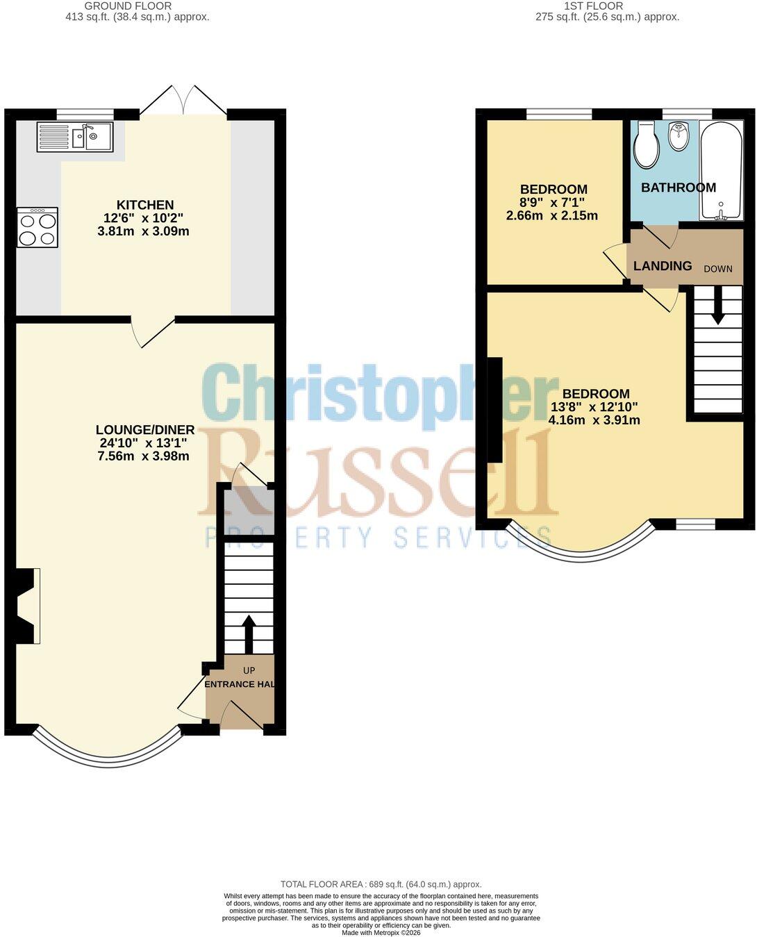 Burnt Oak Lane, Sidcup, DA15 floorplan