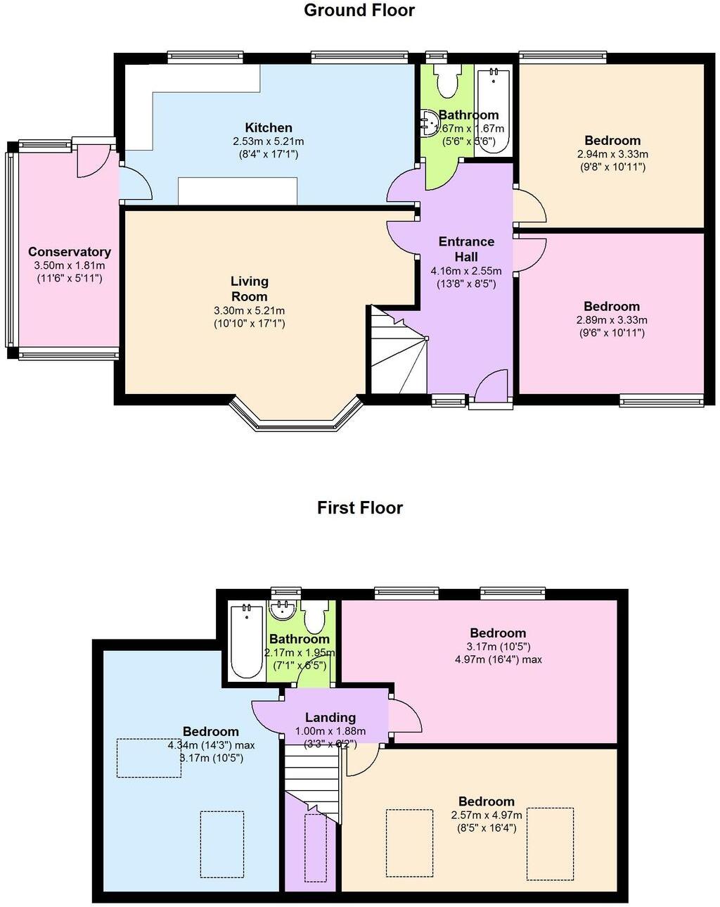 Toston Drive, Nottingham, NG8 floorplan