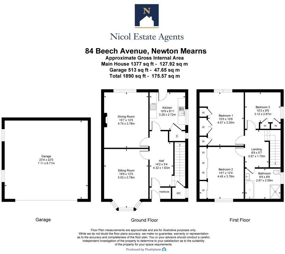 Beech Avenue, Newton Mearns floorplan