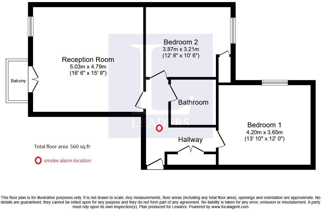 Sandy Lane, Mitcham, CR4 floorplan