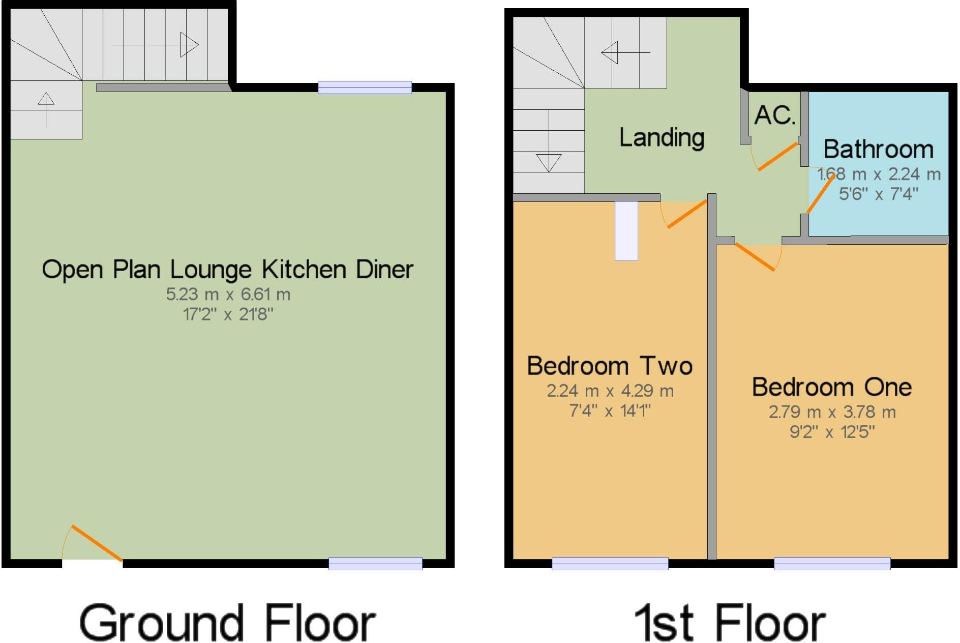 Cannister Hall Barns, Toftrees, Fakenham, Norfolk, NR21 floorplan