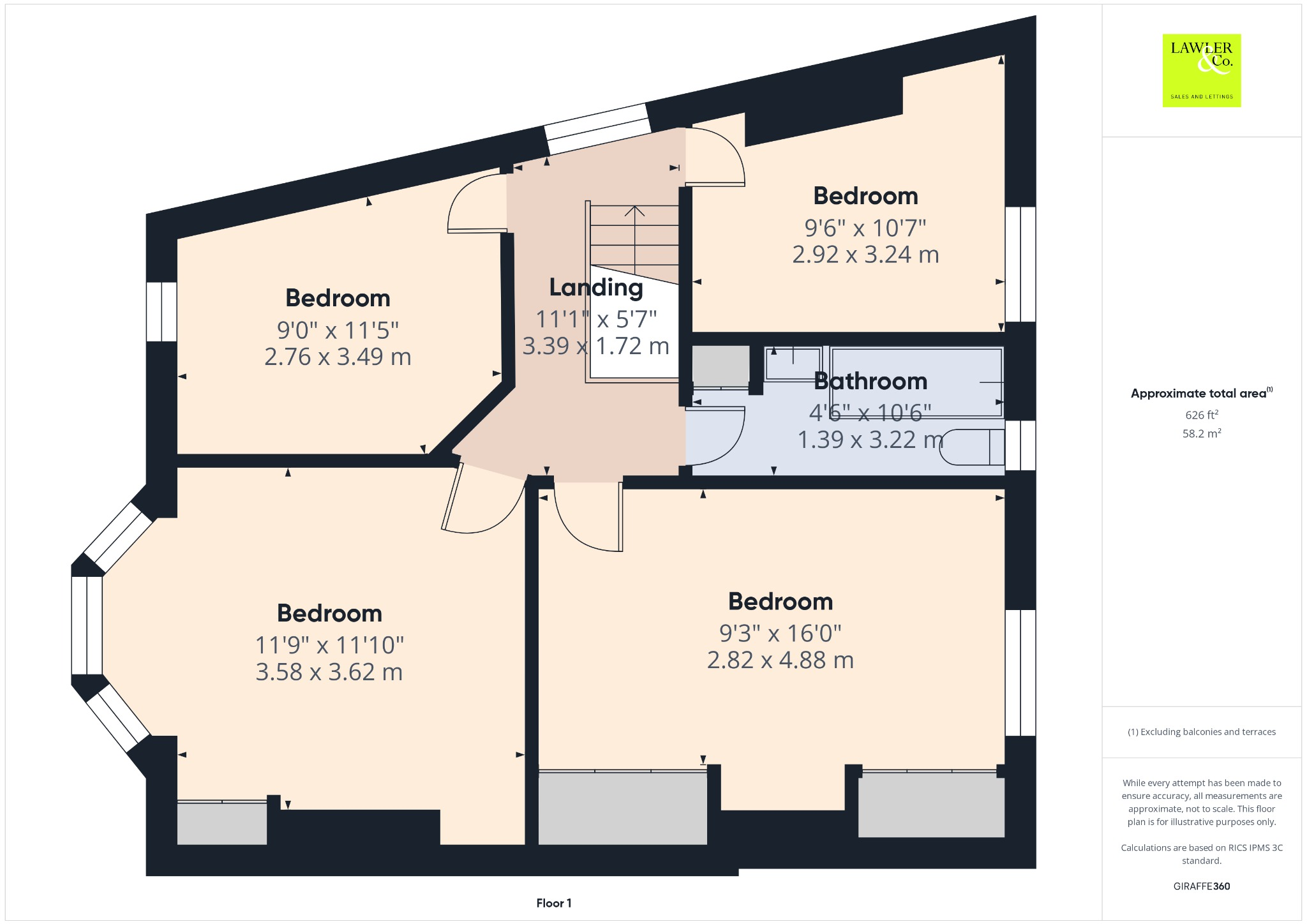 Winifred Road, Stockport, Cheshire, SK2 6HF floorplan