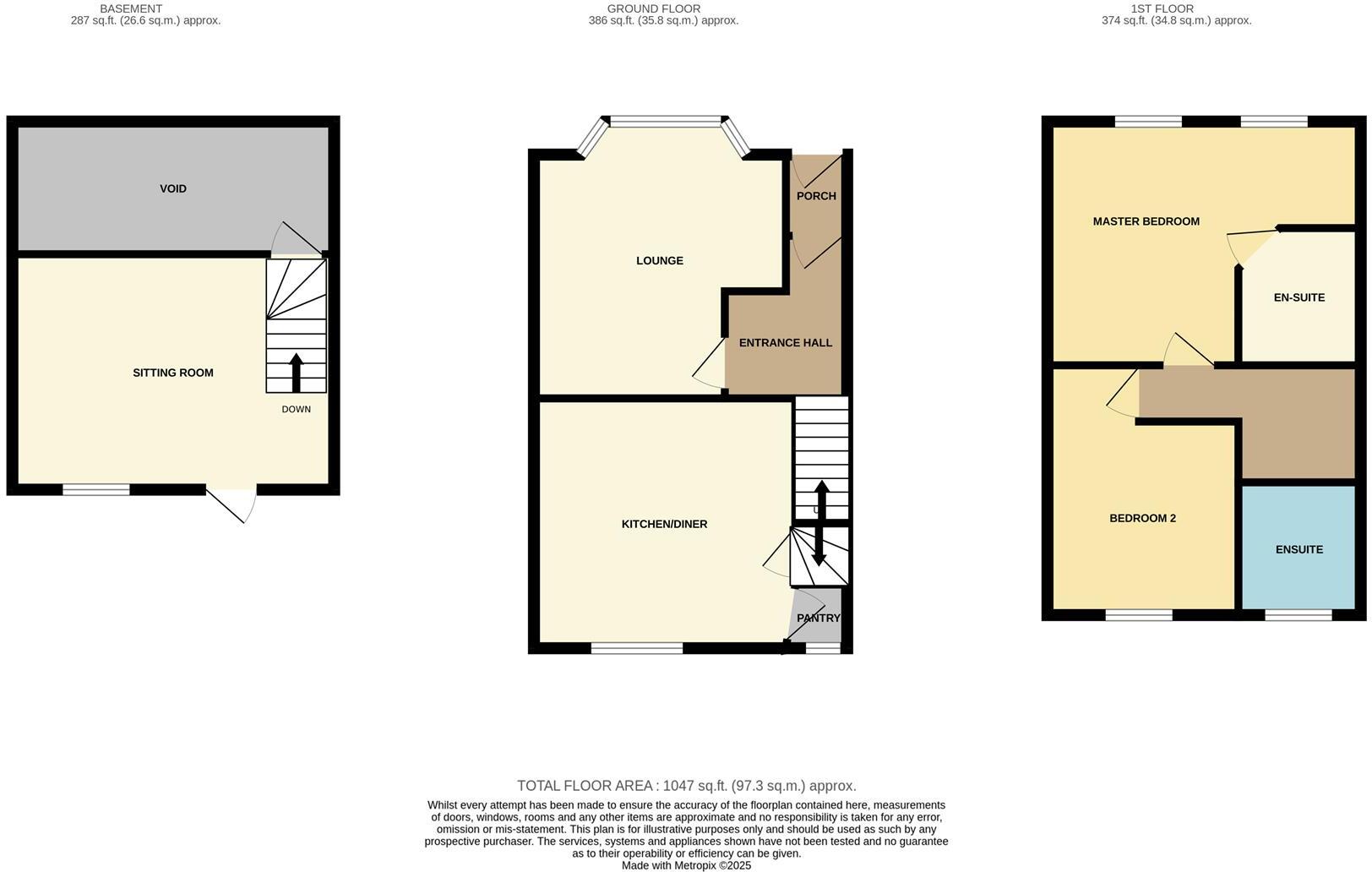 11, Brookfield Street, Bideford floorplan