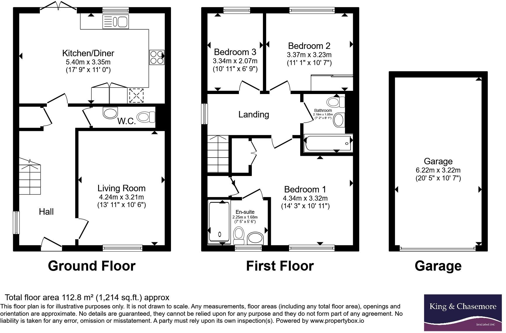 Kingsmead Avenue, Chichester, West Sussex, PO19 floorplan