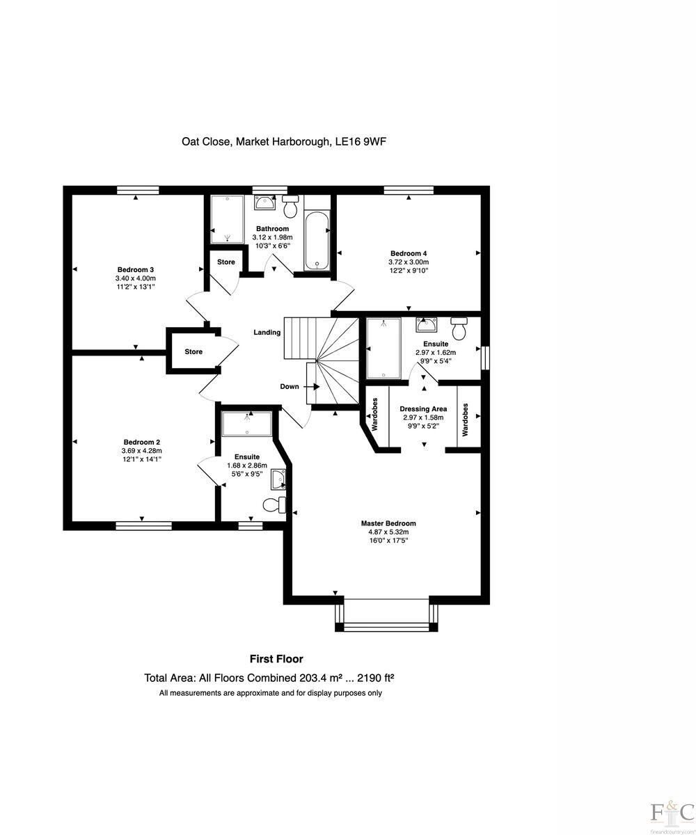Oat Close, Market Harborough, LE16 floorplan