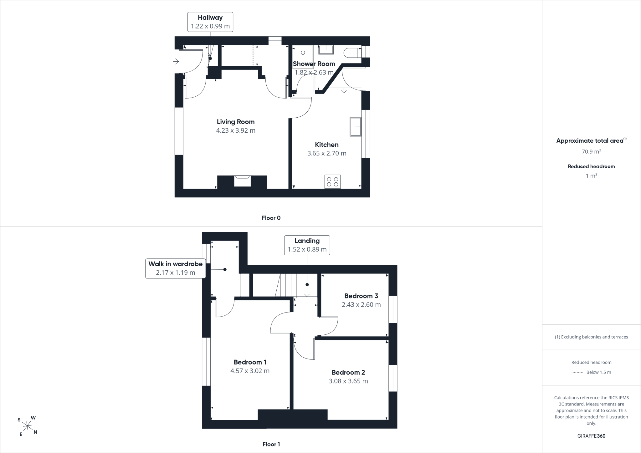South View Road, Whitehaven, Cumbria, CA28 floorplan