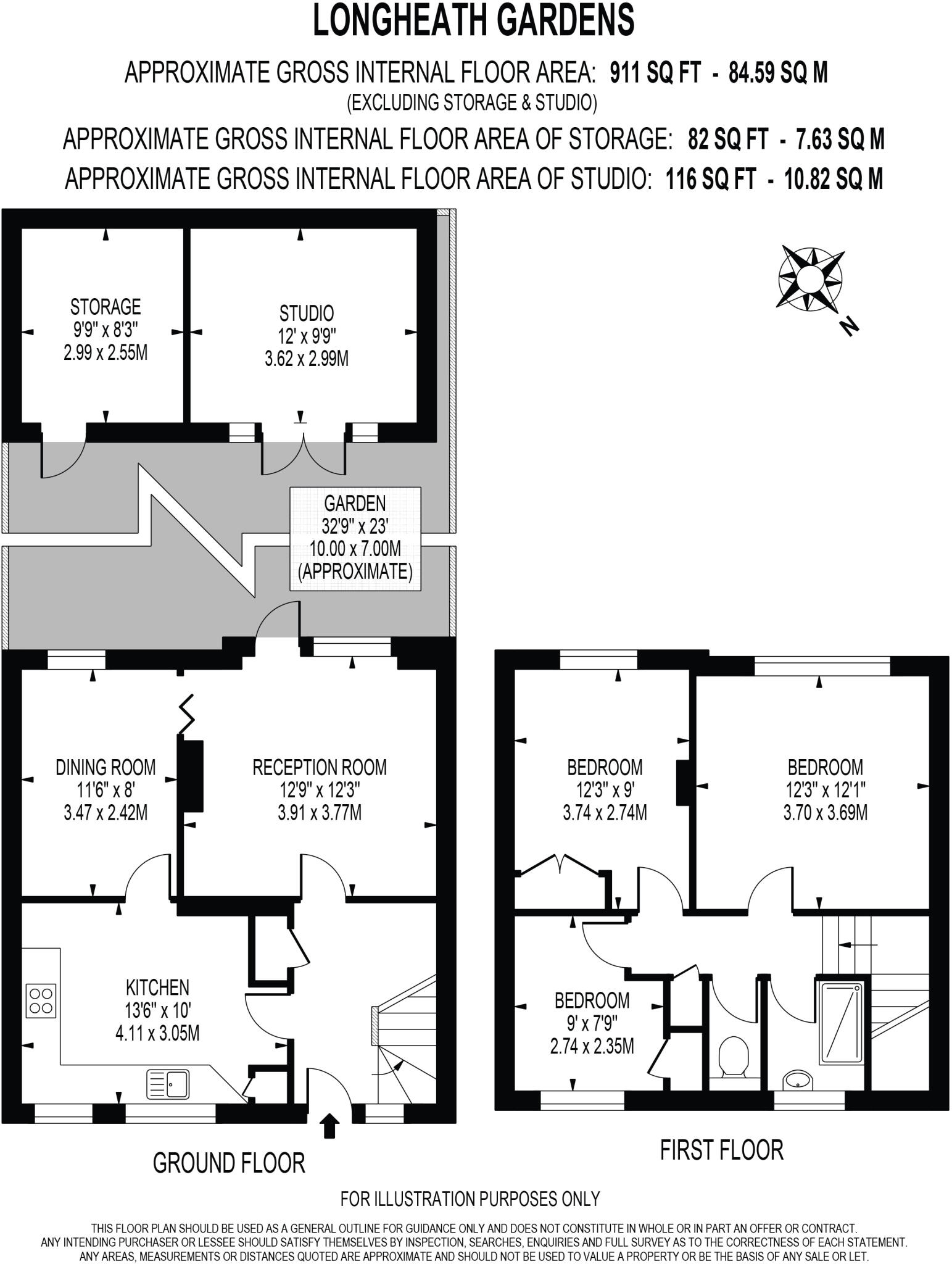 Longheath Gardens, Addiscombe floorplan