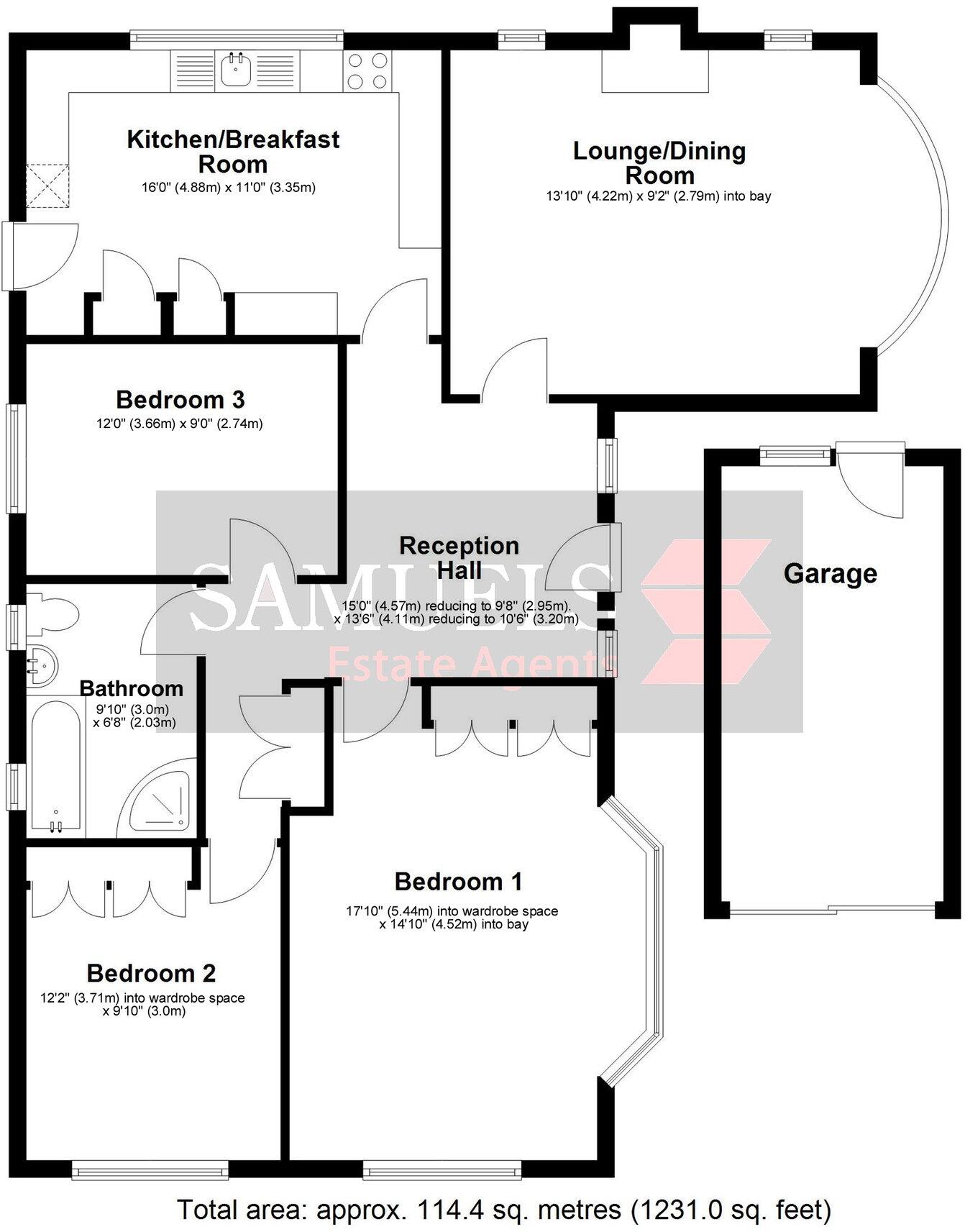 Barley Lane, Higher St Thomas, Exeter, EX4 floorplan