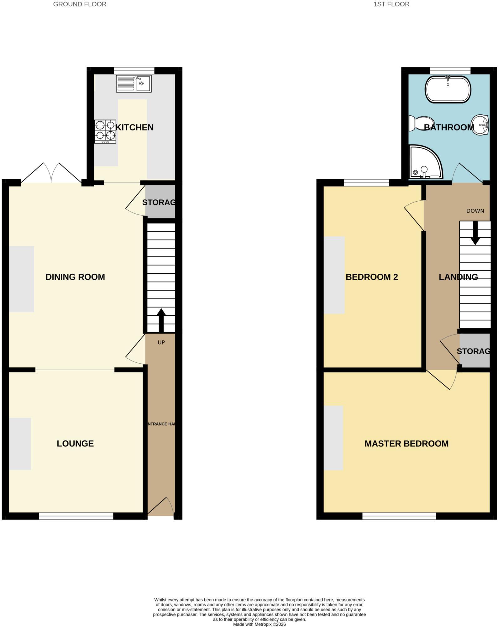 Mellalieu Street, Royton floorplan