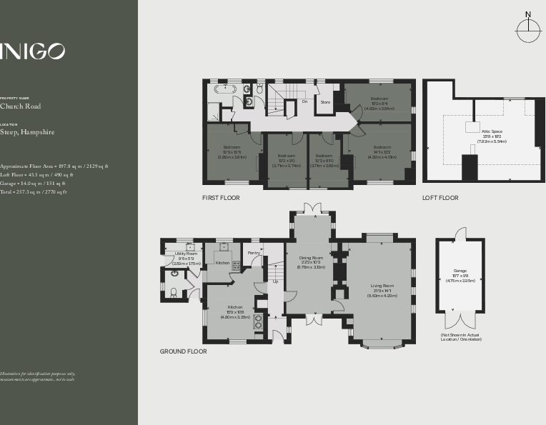Rozel, Steep, Hampshire floorplan
