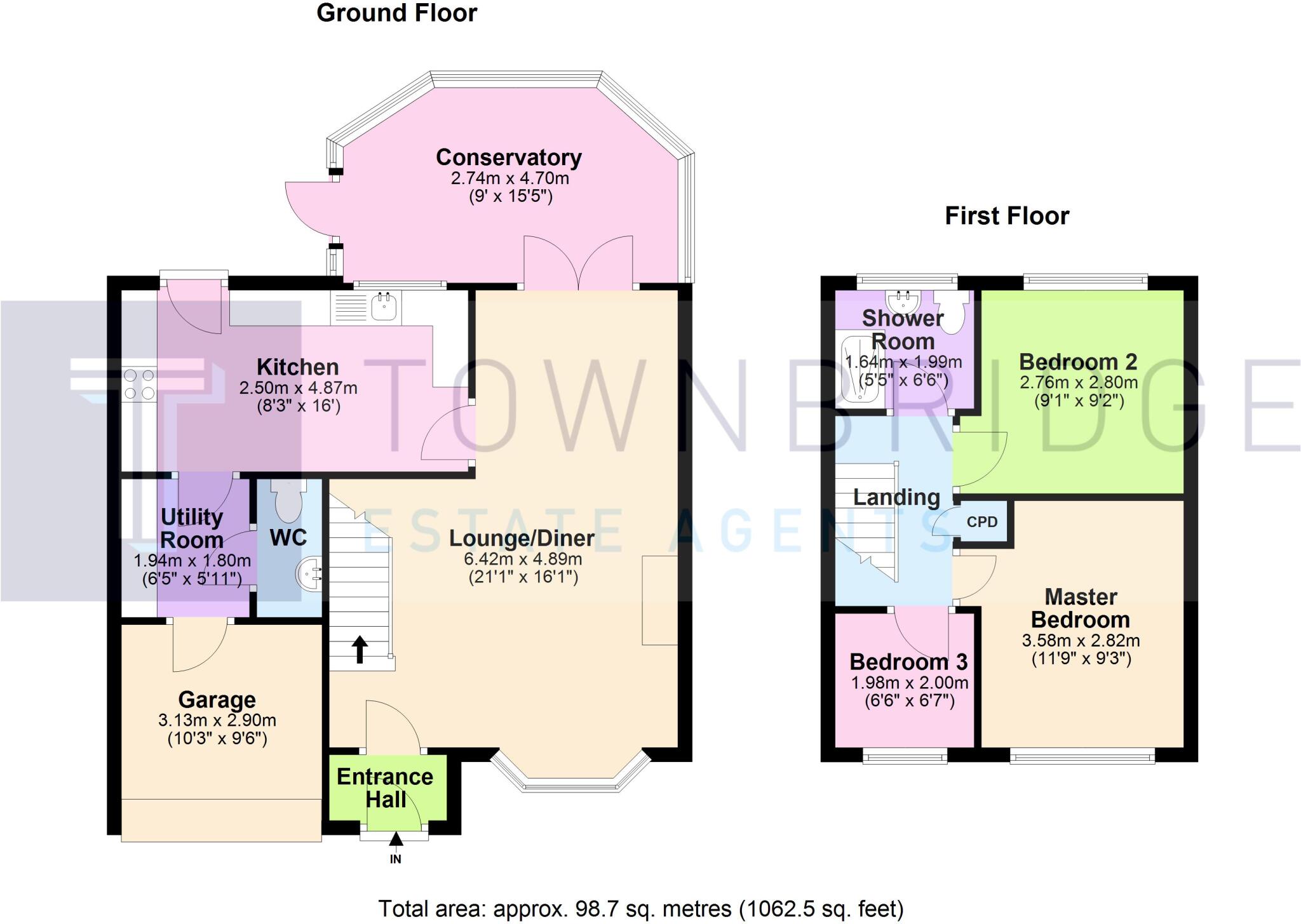 Glastonbury Drive, Middlewich floorplan