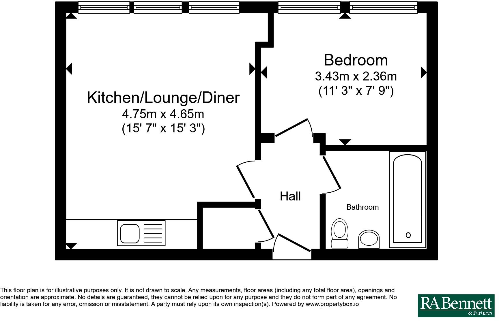 Blackpole Road, Worcester, Worcestershire, WR4 floorplan