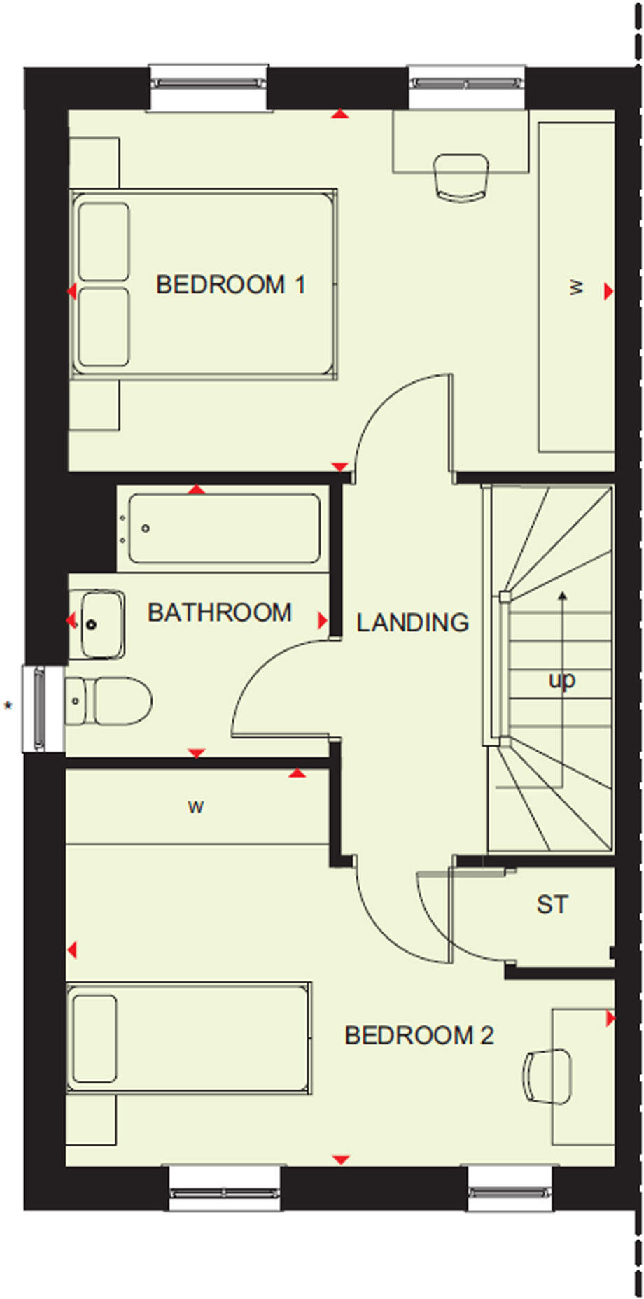 Queensway, 
Apley, 
Telford, 
Telford and Wrekin, 
TF1 6DA floorplan