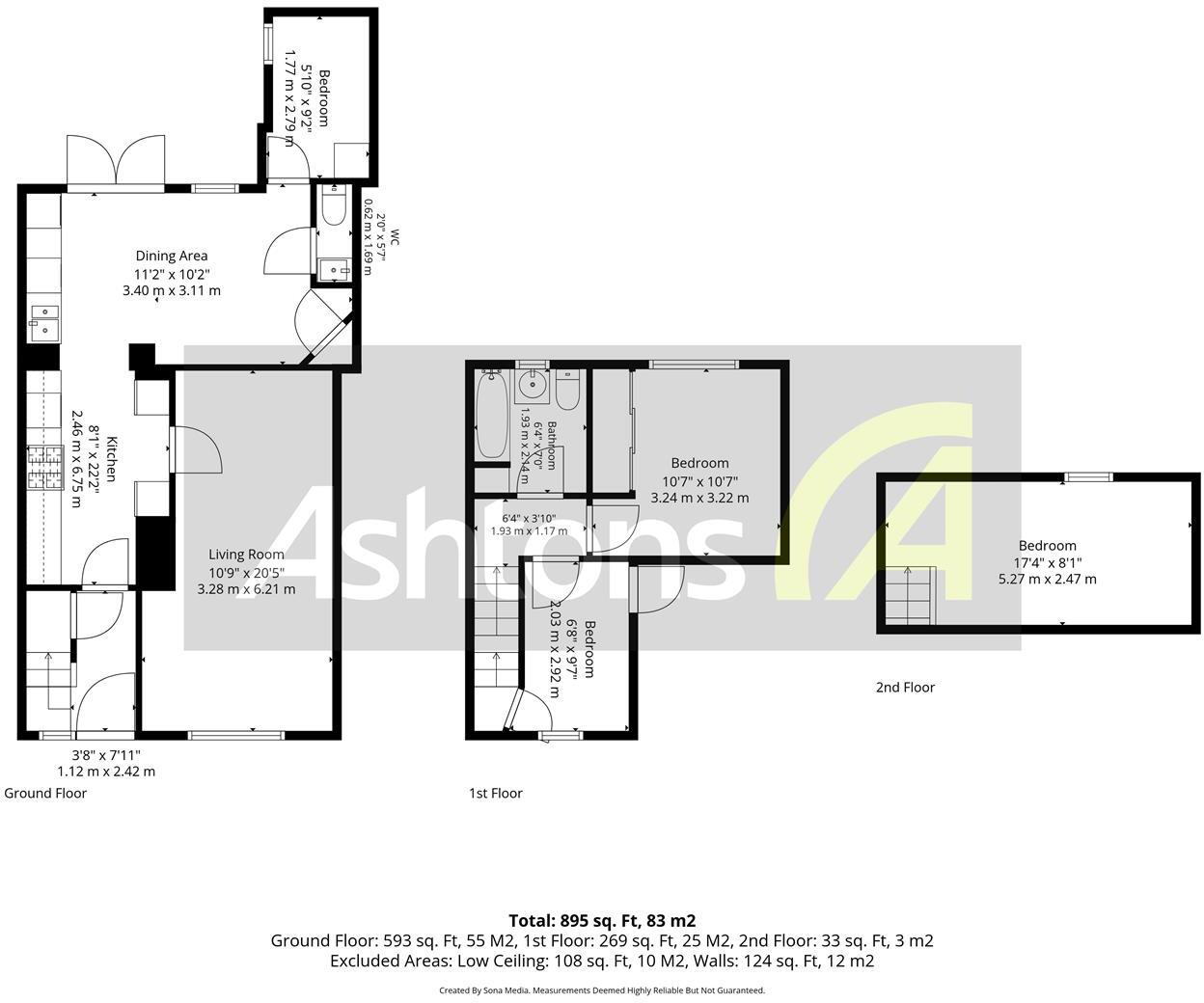 Fisher Avenue, Whiston, Prescot floorplan