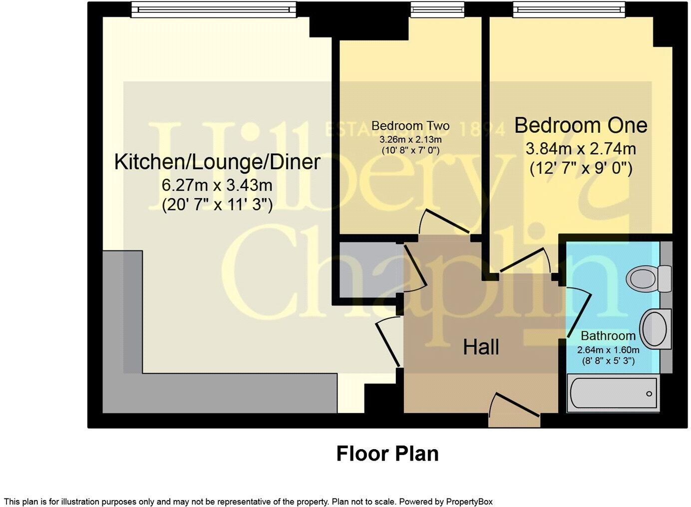 Hubert Road, Brentwood, Essex, CM14 floorplan