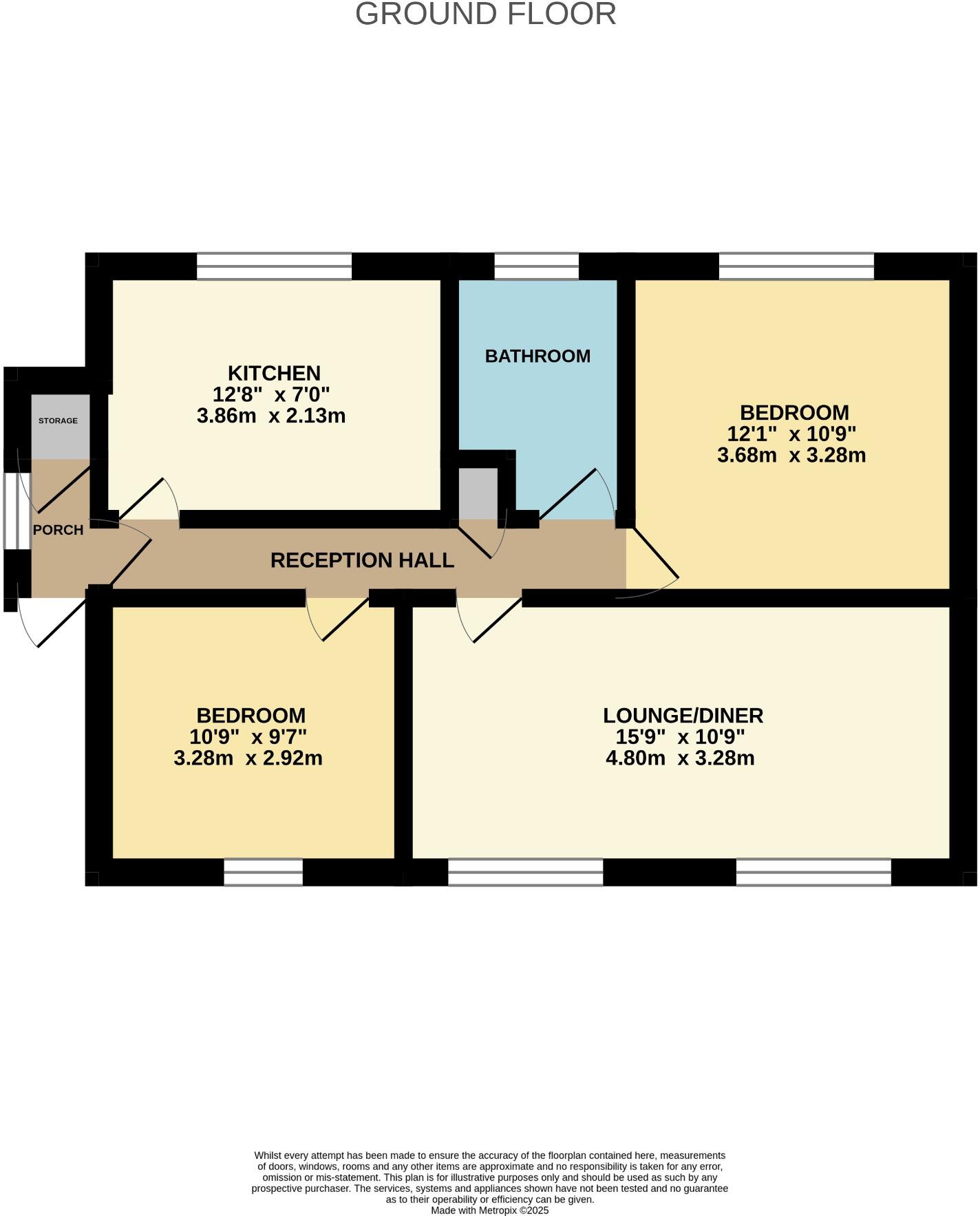 Manor Road, Holbury, Southampton, Hampshire, SO45 floorplan