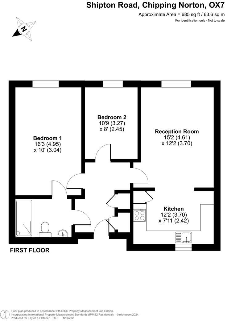 3, Shipton Road floorplan