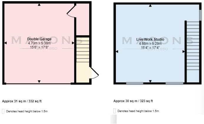 1 Lavender Way, Louth LN11 8GH floorplan