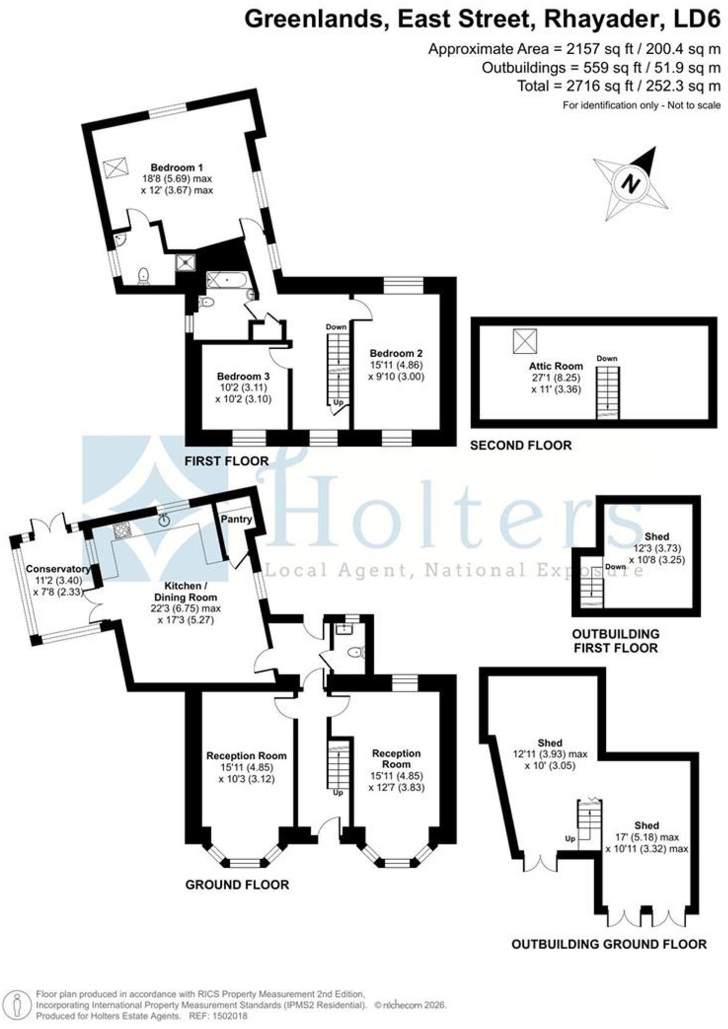 East Street, Rhayader, LD6 floorplan