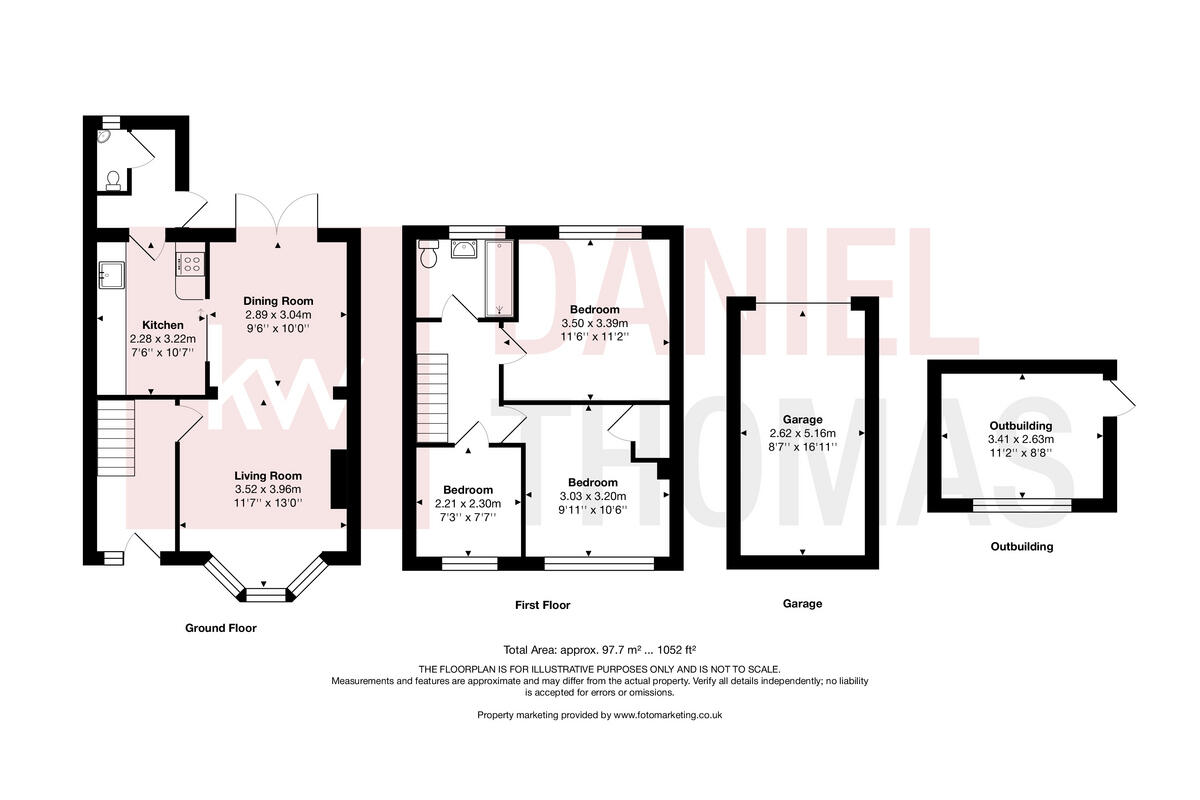 DANIEL THOMAS | Meadow Cross, Waltham Abbey, EN9 floorplan