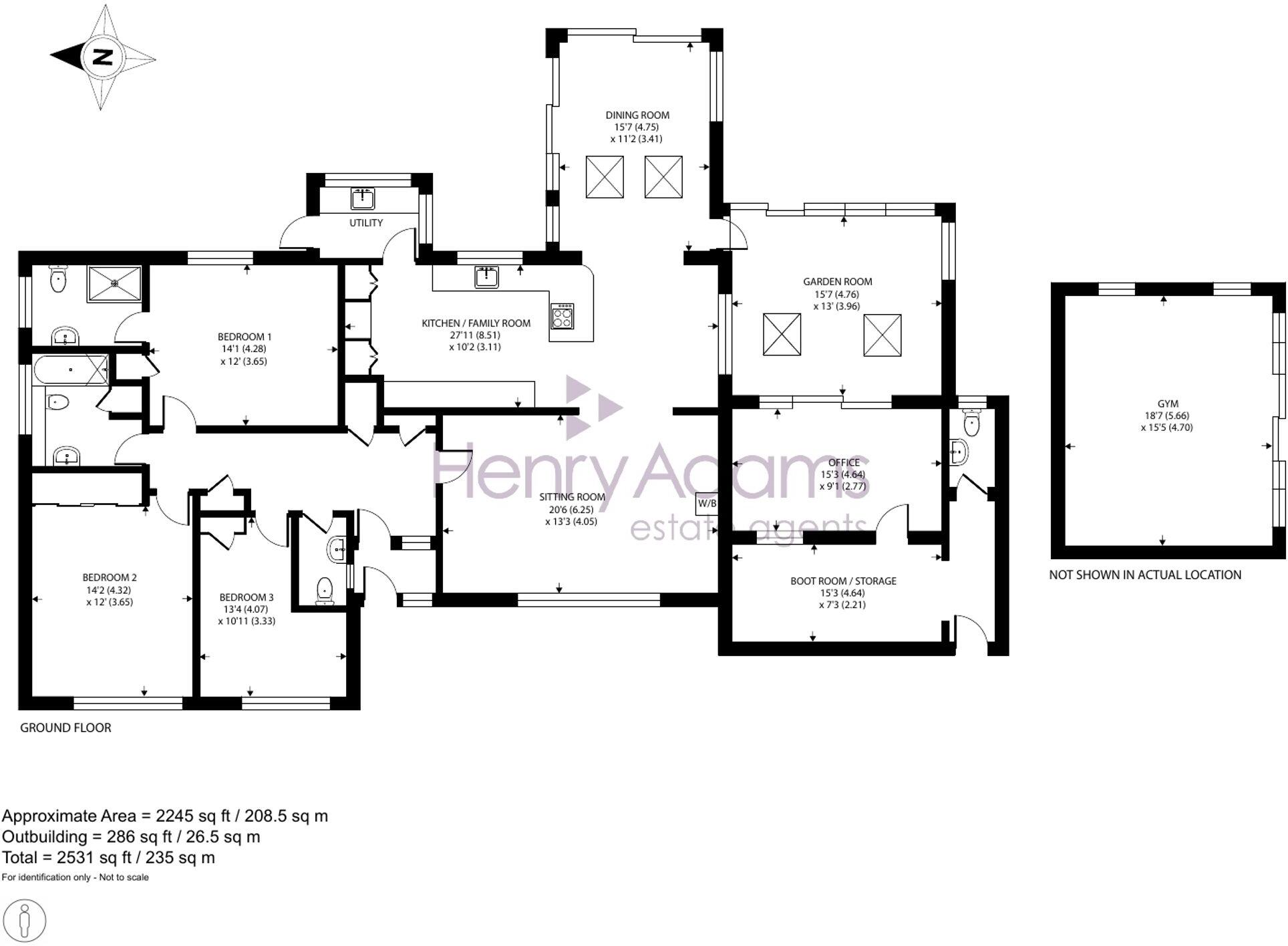 Storrington Road, Thakeham, RH20 floorplan