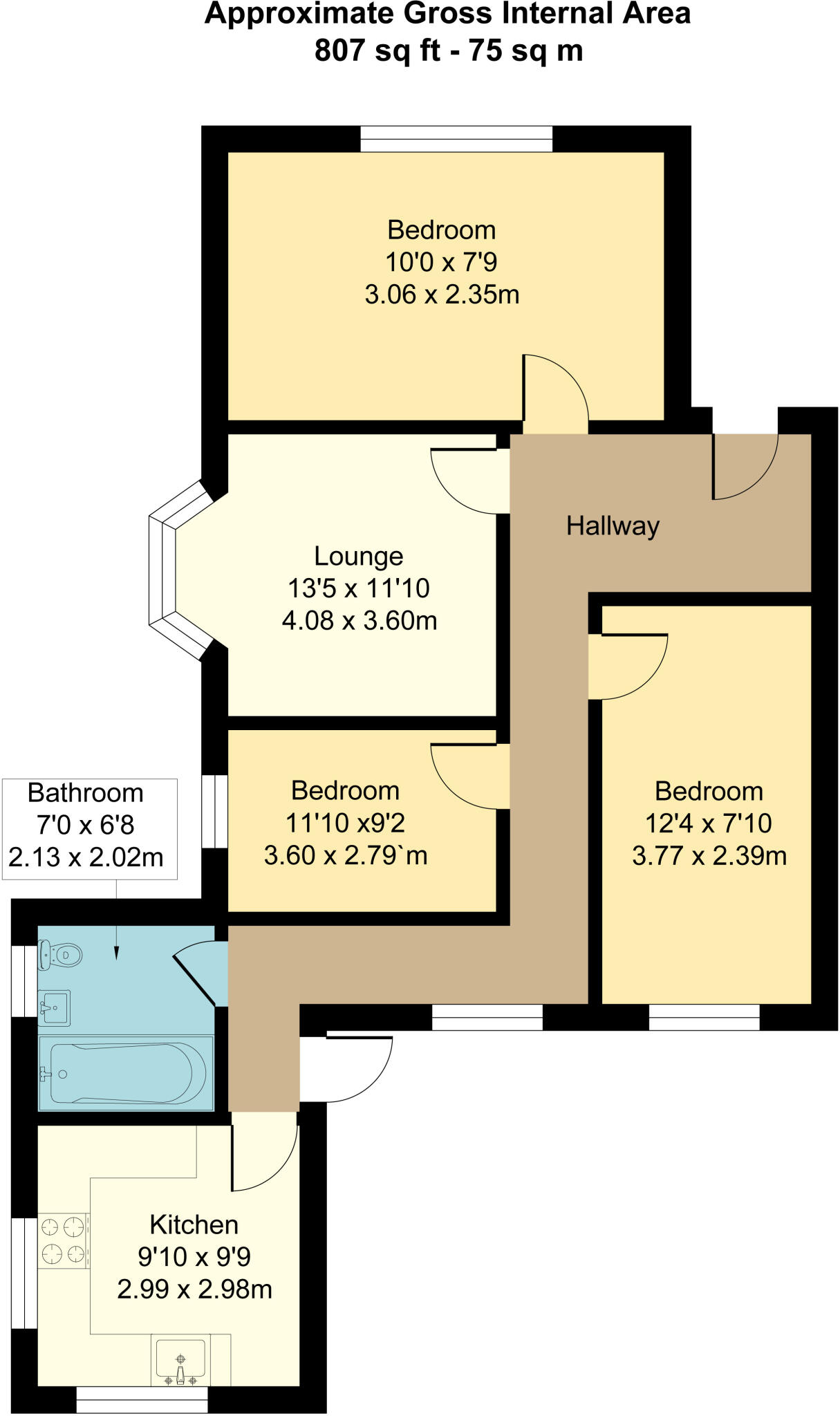 Clitheroe Court, Alexandra Avenue, Rayners Lane, Harrow, HA2 floorplan