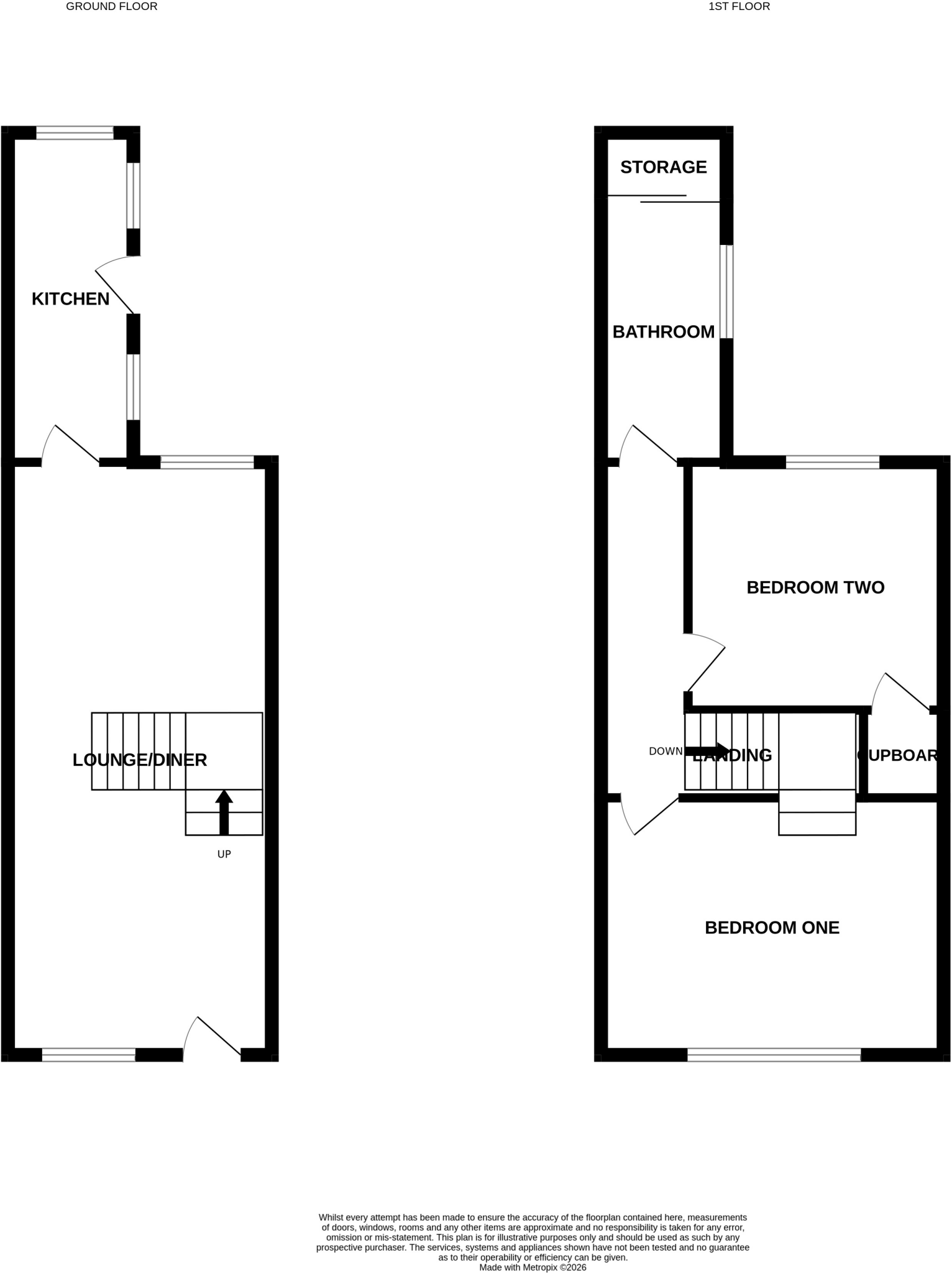 Manchester Road, Northwich floorplan