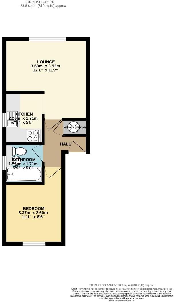Parsons Court, Parsonage Street, Halstead floorplan