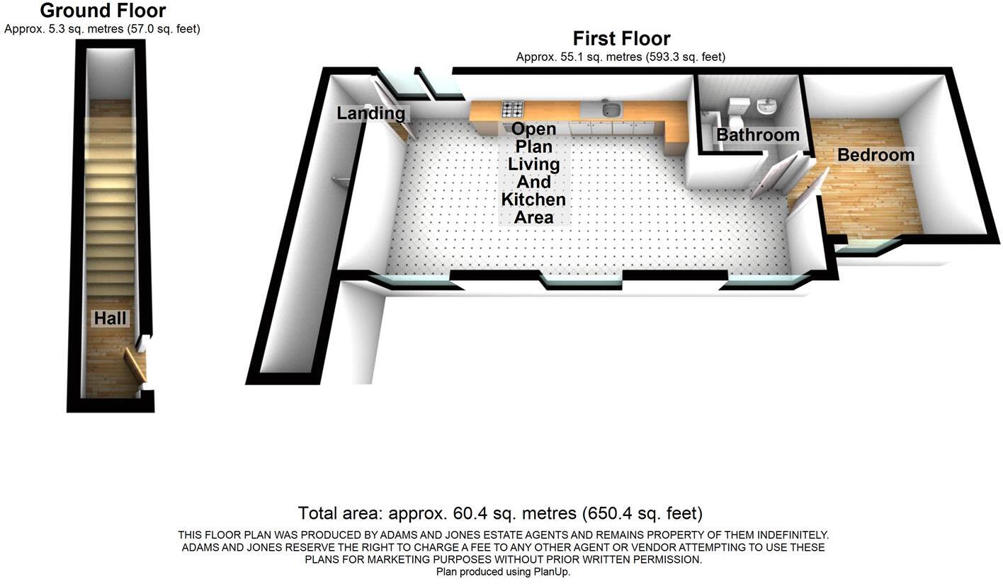 Jennings Court Market Harborough Leics floorplan