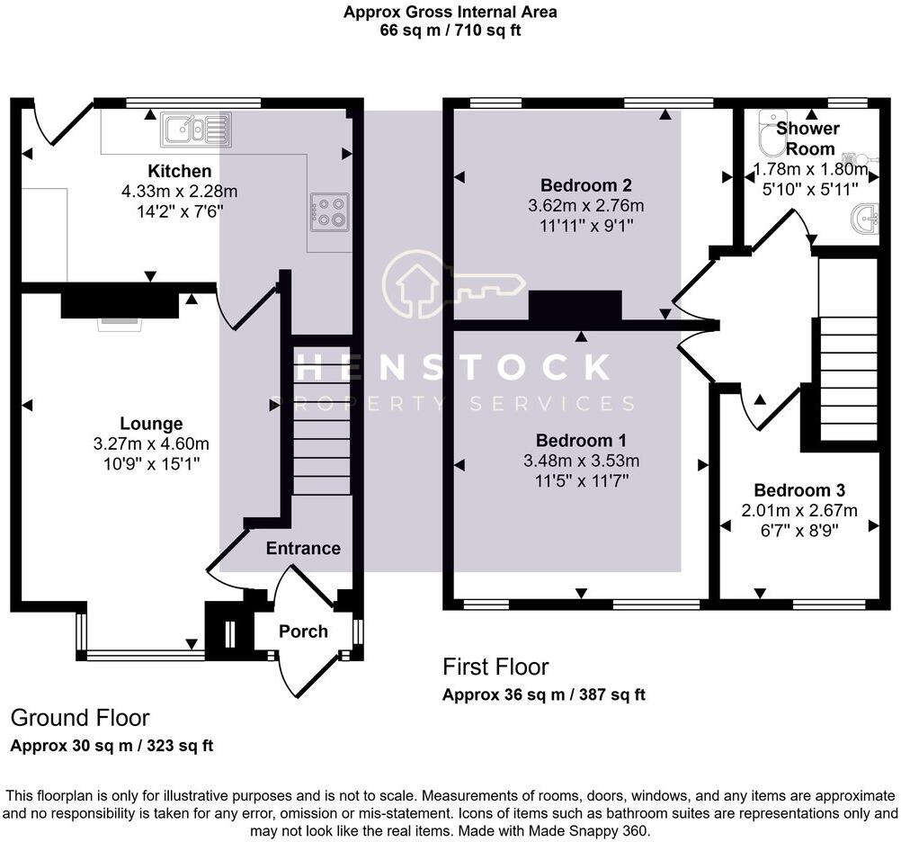 Saxwood Avenue, Manchester, M9 floorplan