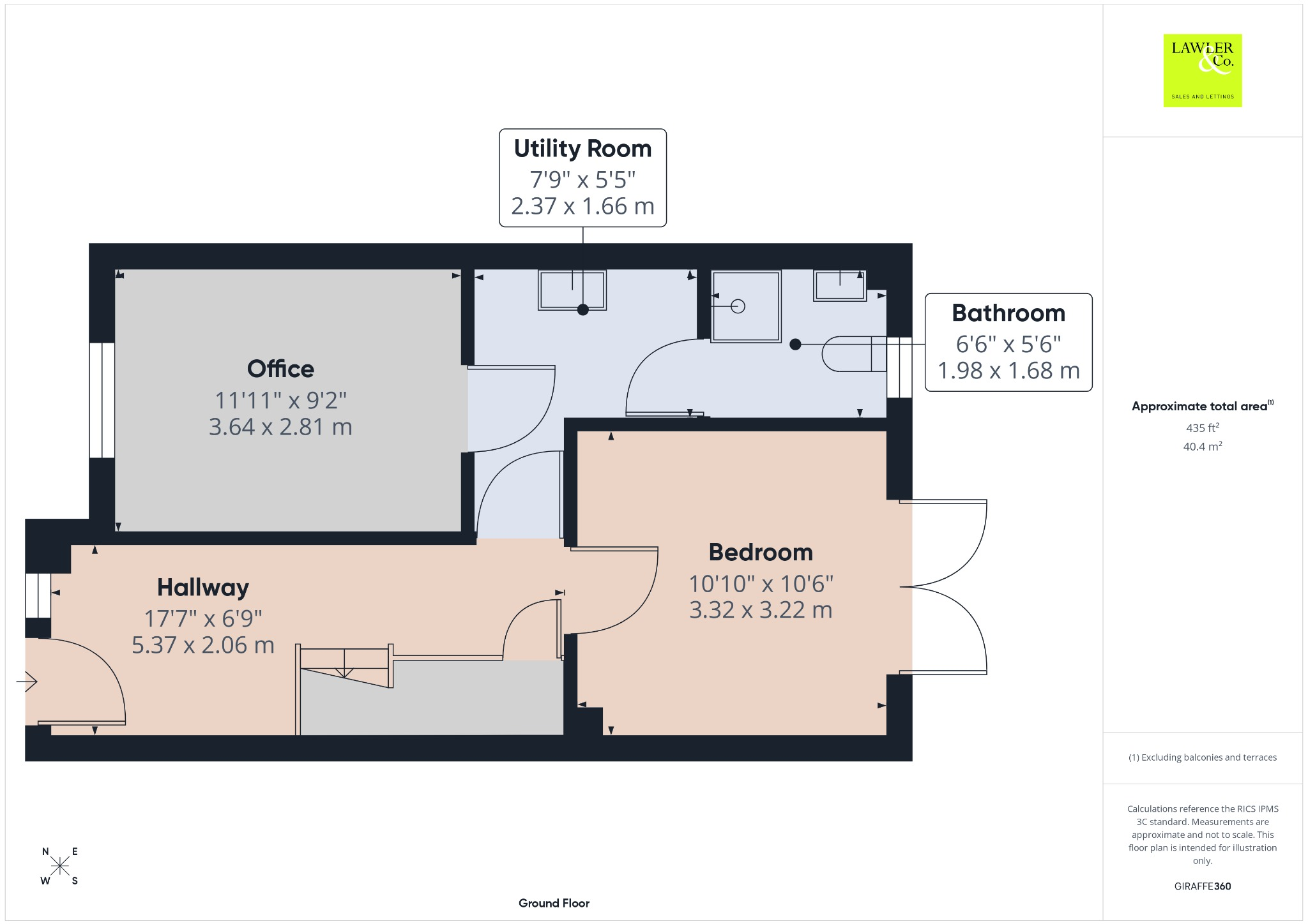 Kennett Drive, Bredbury, Stockport, Cheshire, SK6 2GA floorplan
