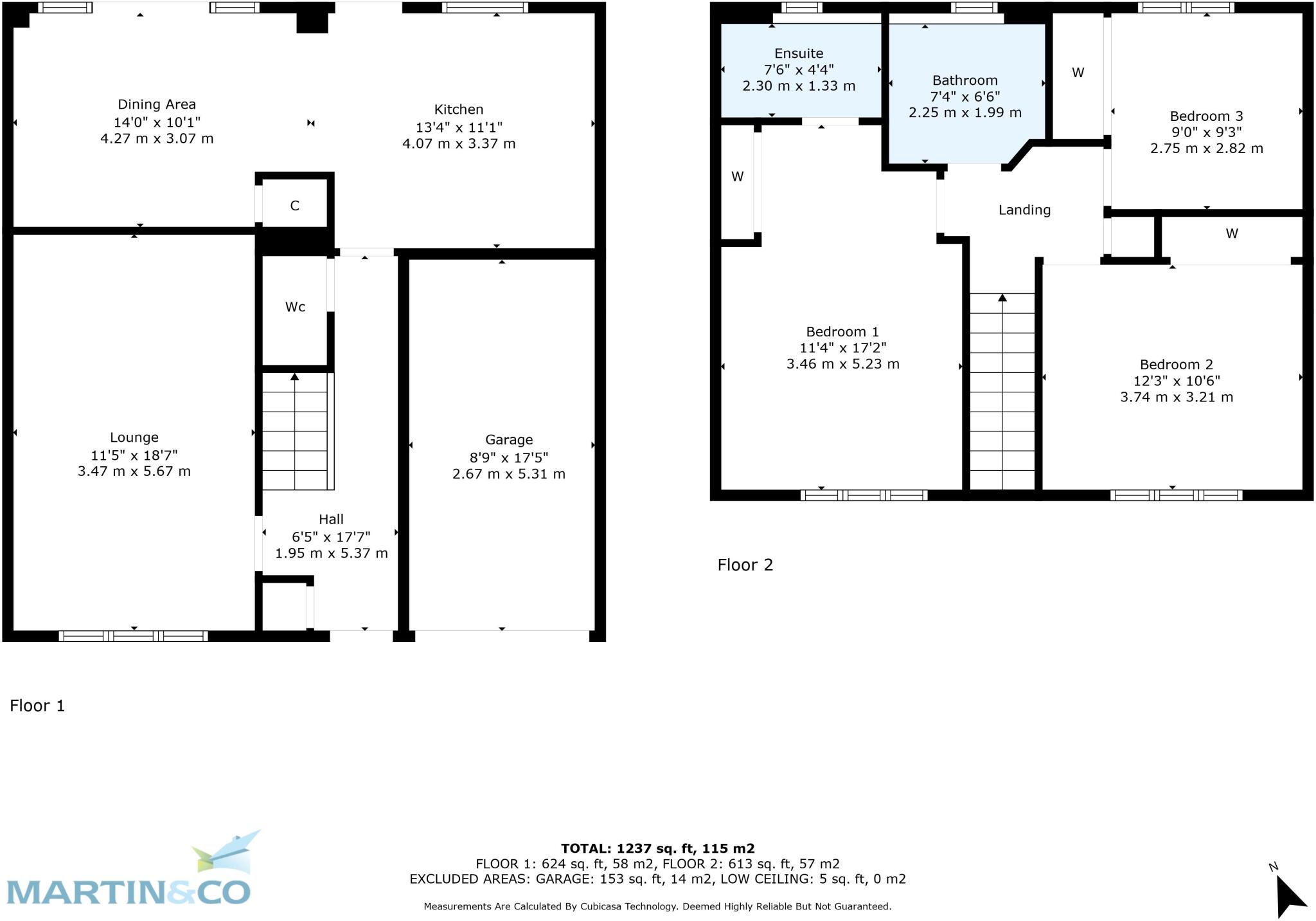 Whitacres Road, Parklands floorplan