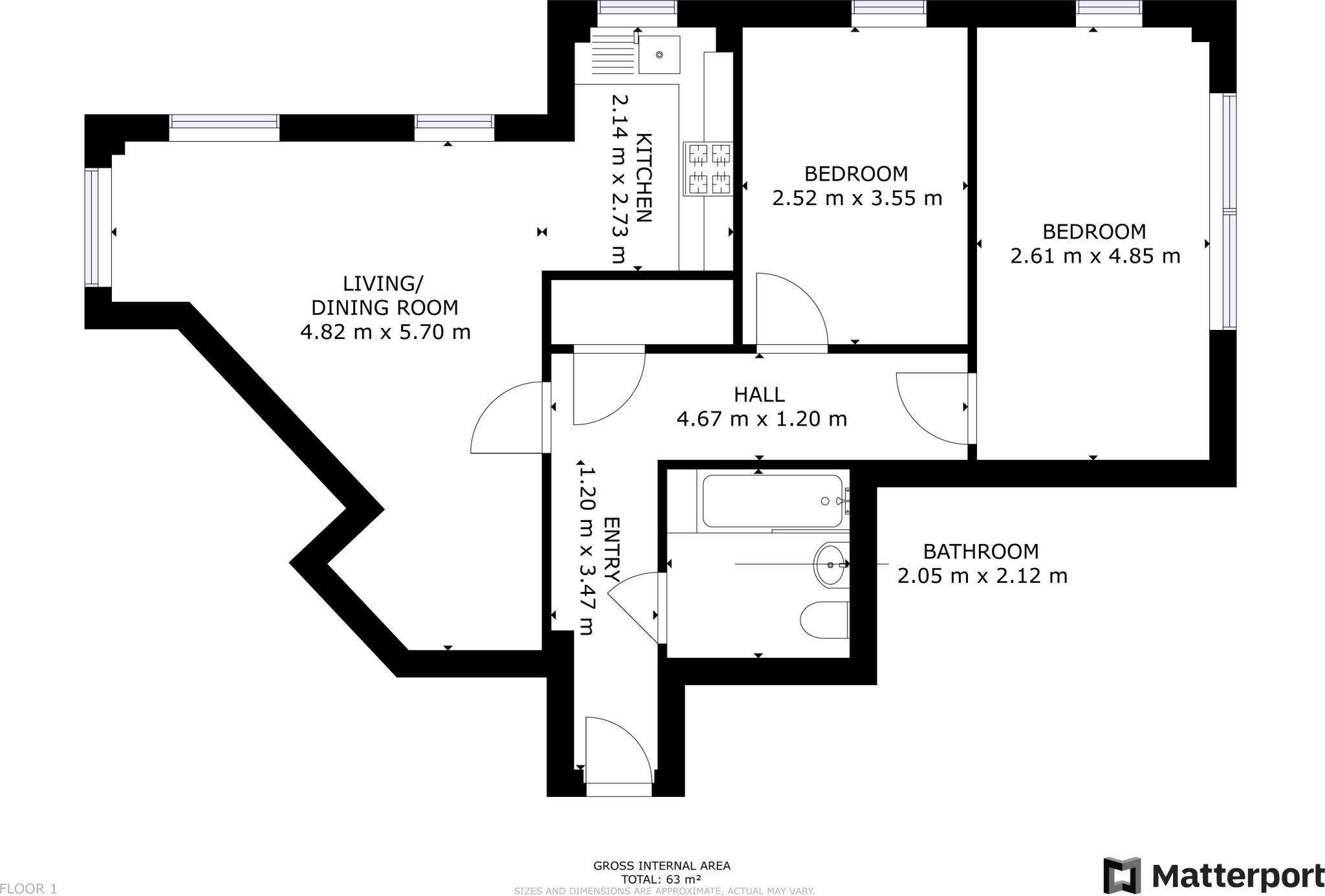 Whittles Croft, Ducie Street, Manchester, M1 floorplan