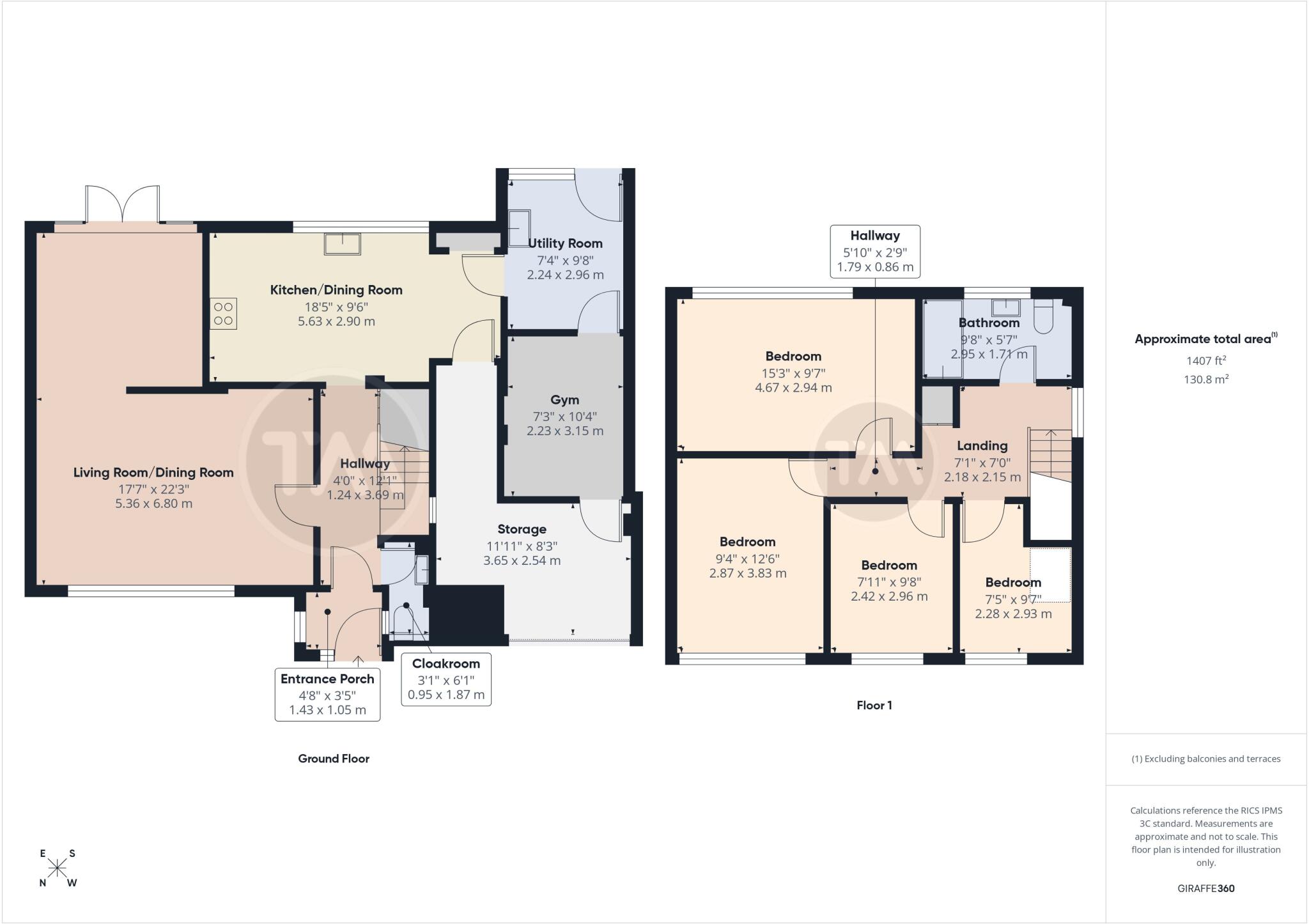 Roundhouse Drive, Perry, Huntingdon, Cambridgeshire, PE28 floorplan