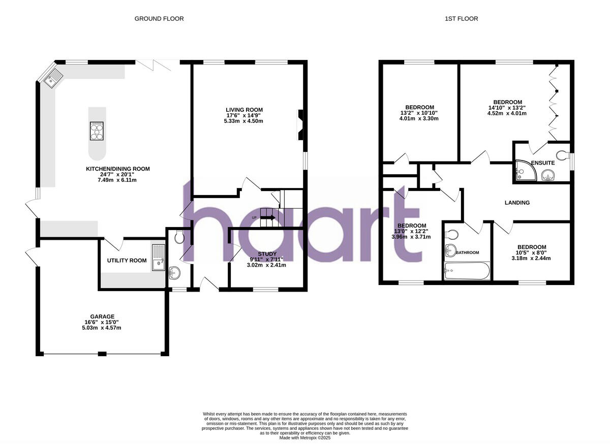 The Boreen, Headley Down floorplan
