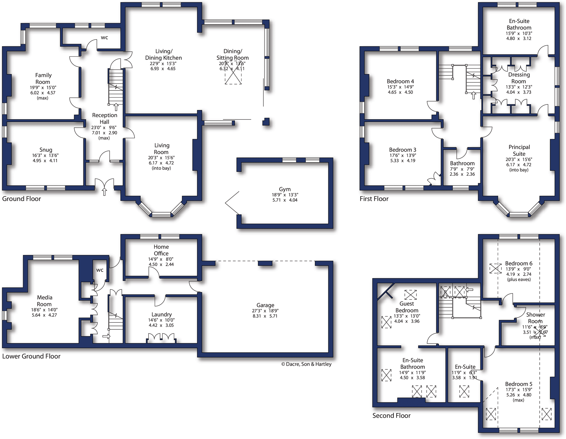 Clifton Road, Ilkley, West Yorkshire, LS29 floorplan