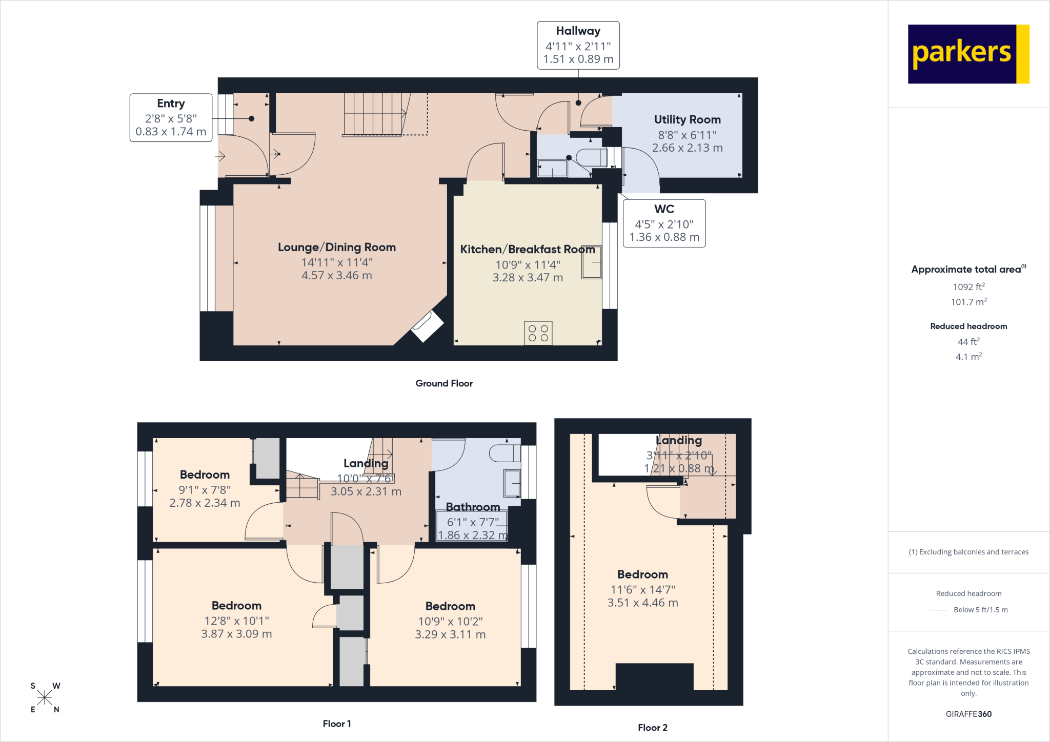 Cavalier Road, Old Basing, Basingstoke, Hampshire, RG24 floorplan