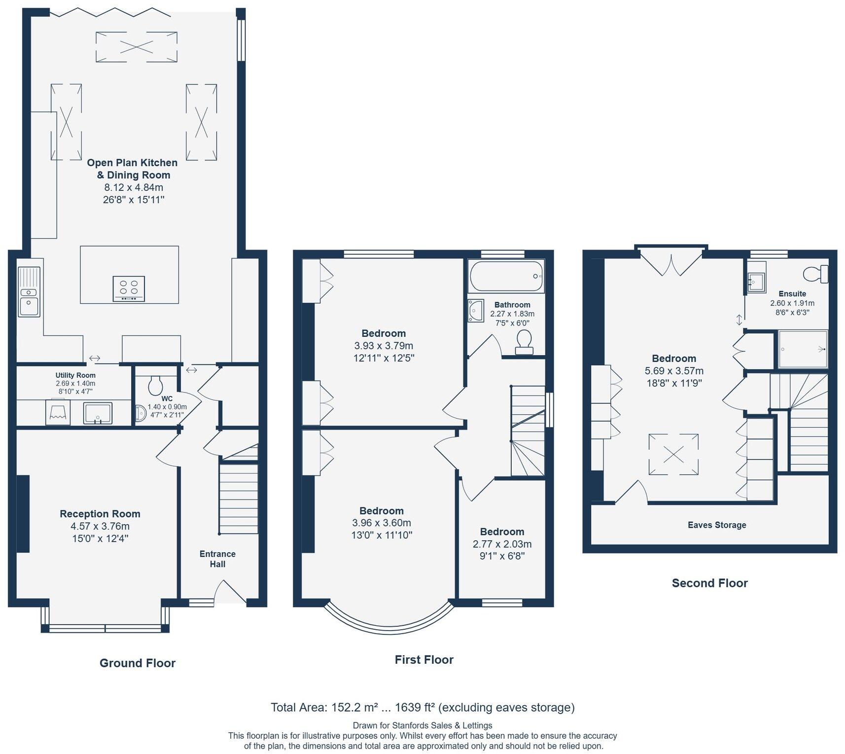 Manor Park, Hither Green, SE13 floorplan