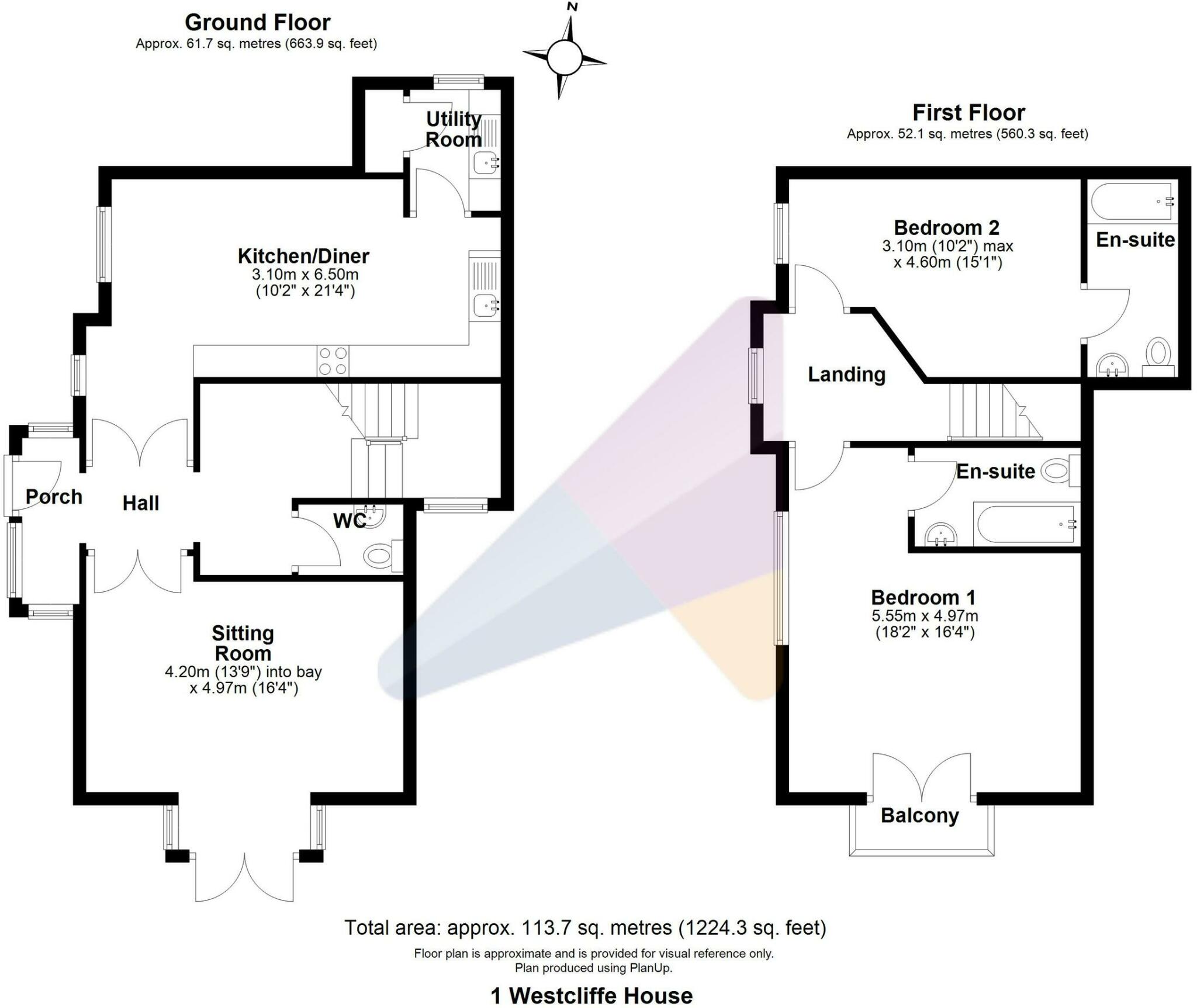 Westcliffe, Rothbury, Morpeth, Northumberland floorplan