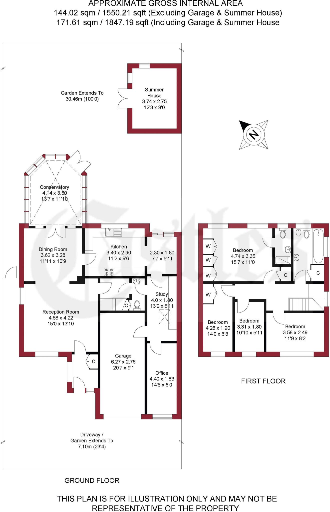 Highland Road, Waltham Abbey floorplan