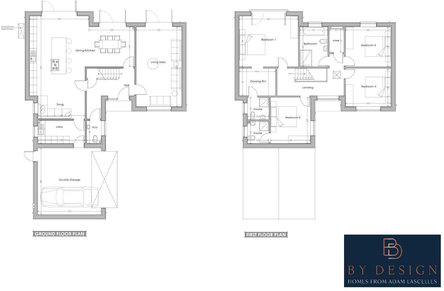 Plot 8, Lancaster Meadows, South Heath Lane, Fulbeck, Grantham, Lincolnshire, NG32 3HX floorplan