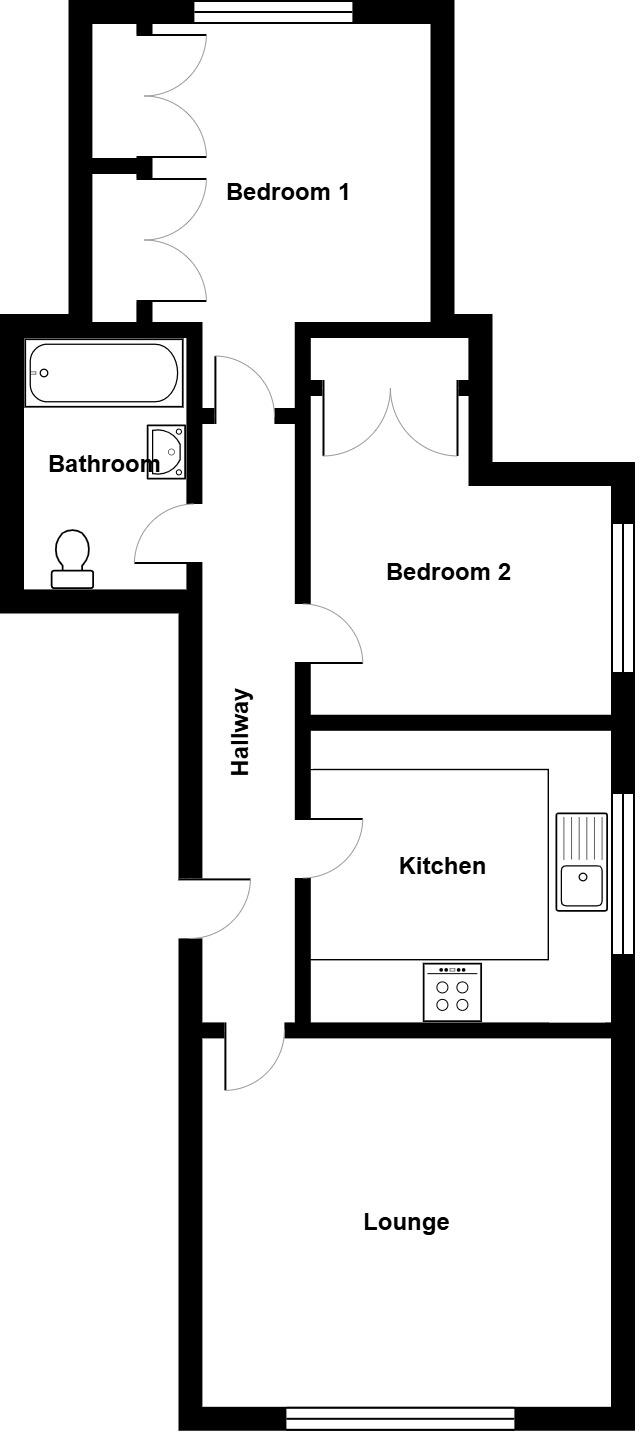 3 Beachside Court, 14, Victoria Avenue, Swanage floorplan