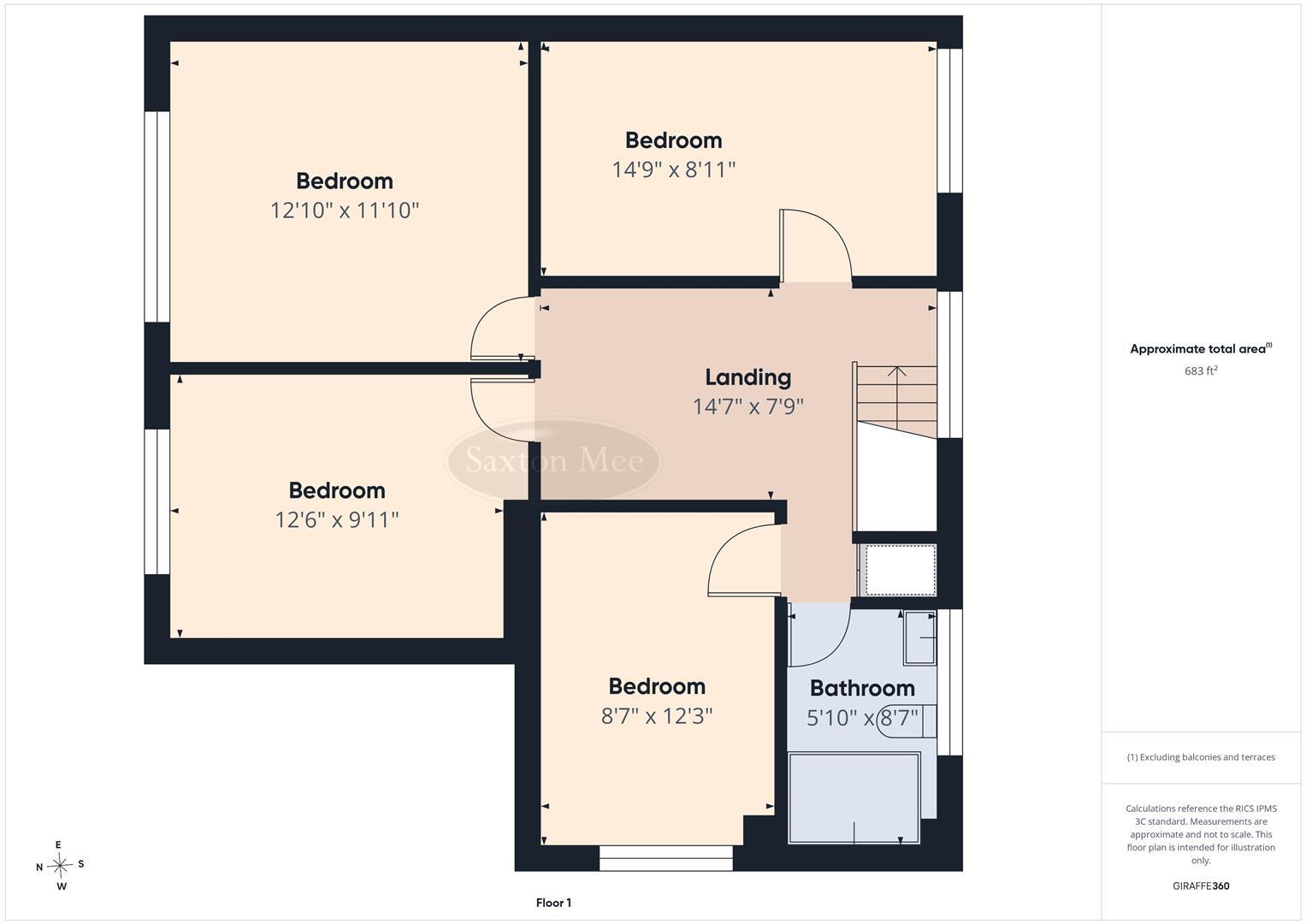 Heathfield Close, Dronfield floorplan