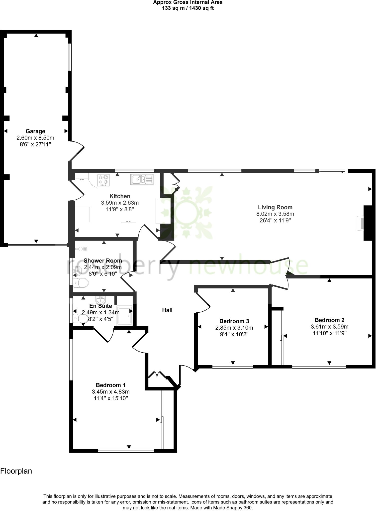 Marwood Drive, Great Ayton, Middlesbrough, North Yorkshire floorplan