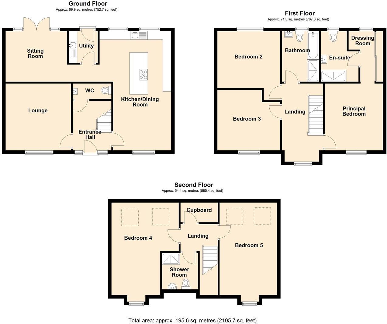 Barber Grove, Swanland floorplan