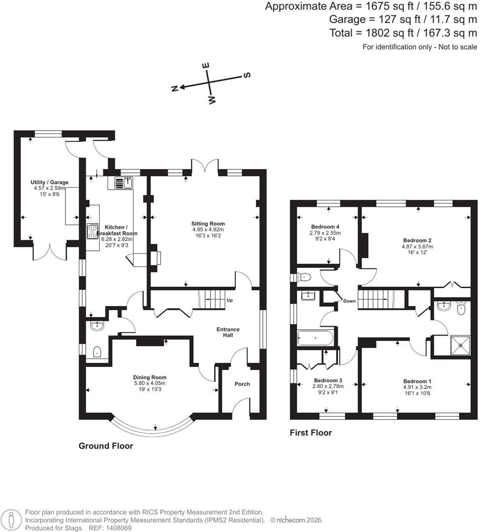 Lewis Road, Taunton floorplan