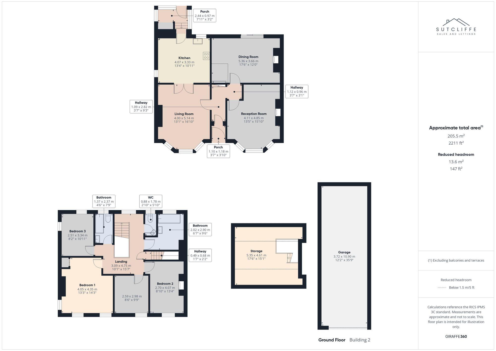 Moss Lane, Garstang, PR3 floorplan