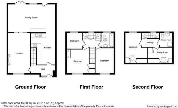 Fromond Road, Weeke, Winchester floorplan