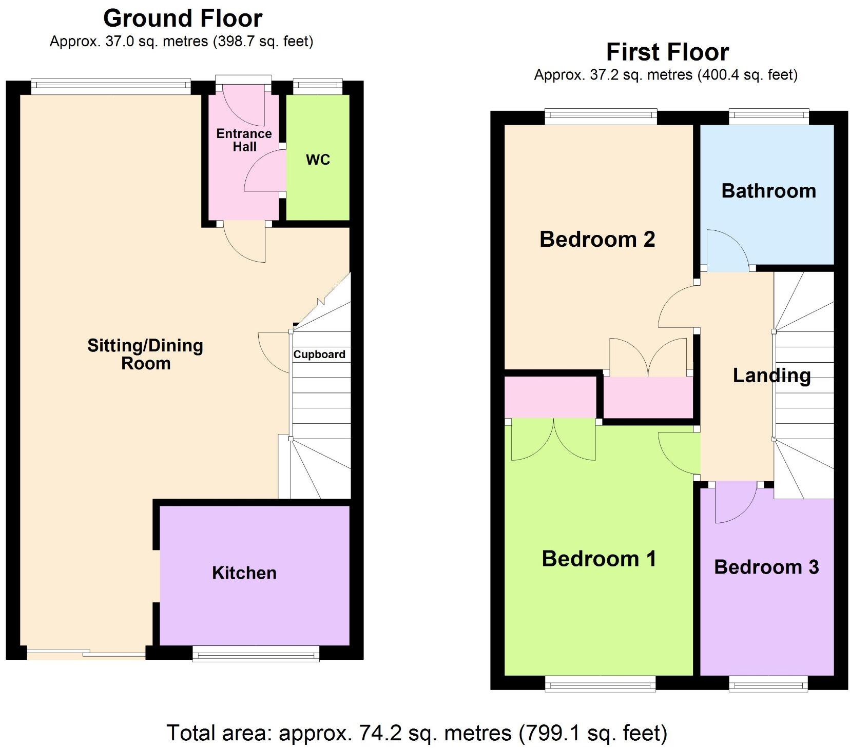 Saxon Reach, Middleton-on-Sea floorplan